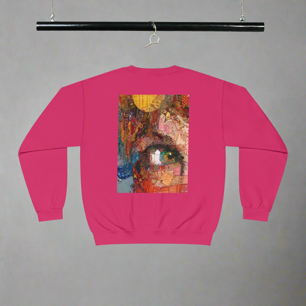 Vibrant Cultural Art Unisex Crewneck Sweatshirt - Perfect for Cozy Days & Cultural Celebrations